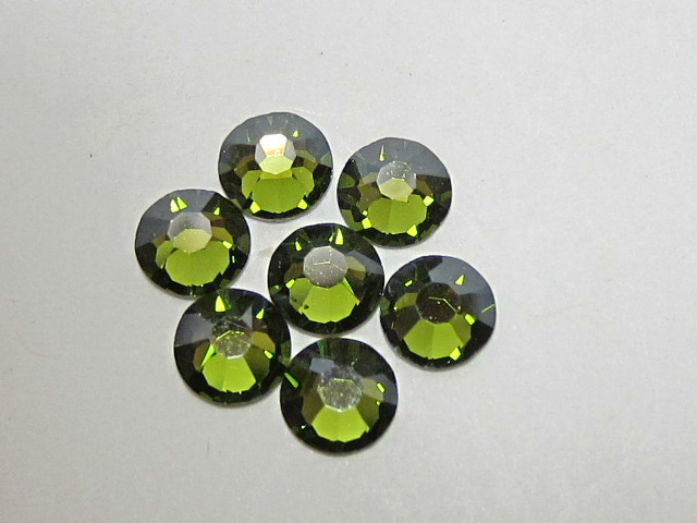 72 pcs. 20ss OLIVINE MYSTIQUE (maxima) FLATBACK PRECIOSA Rhinestones